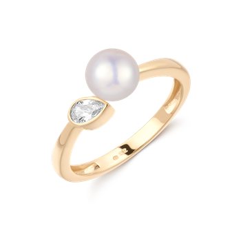Guld ring, fra Støvring Design
