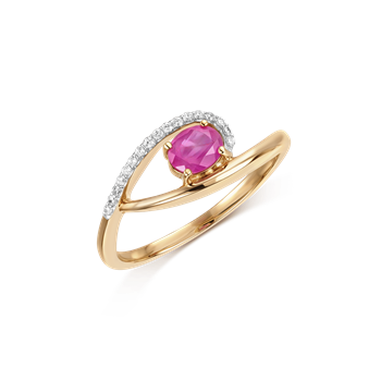 Guld ring, fra Støvring Design