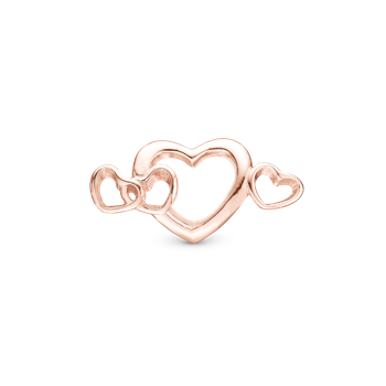 4 Hearts Love - Charm 6 mm, fra Christina Jewelry & Watches