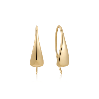 Guld ørehænger, fra Støvring Design