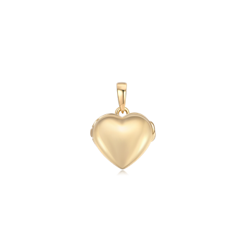 Guld medaljon i 8 kt, 9 x 10 mm