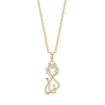 Guld halskæde, fra Støvring Design