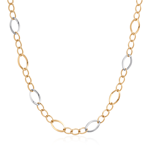 Guld collier, fra Støvring Design