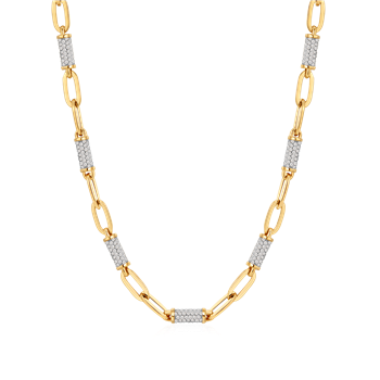 Guld collier, fra Støvring Design
