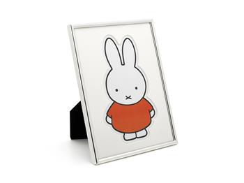 Fotoramme med Miffy 15*20 cm sølvplet, fra Noa Kids