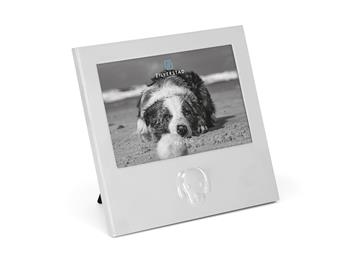 Fotoramme Hund 15x10 sølvplet/lakeret, fra Noa Kids