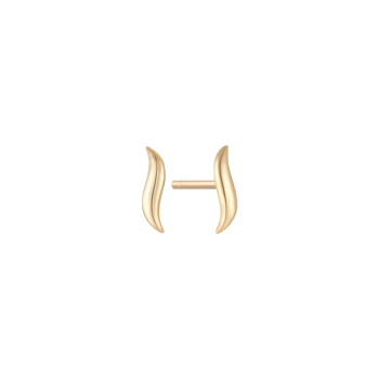 Guld ørestikker, fra Støvring Design