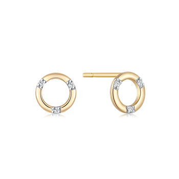 Guld ørestikker, fra Støvring Design