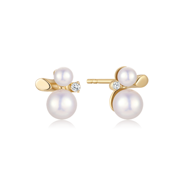 Guld ørestikker, fra Støvring Design