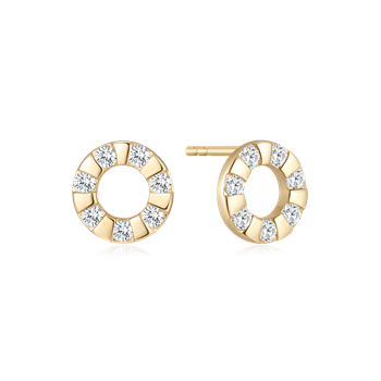 Guld ørestikker, fra Støvring Design