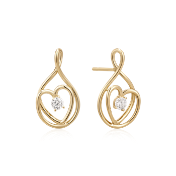 Guld ørestikker, fra Støvring Design