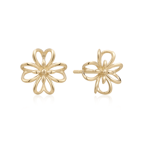 Guld ørestikker, fra Støvring Design