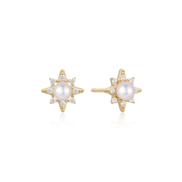 Guld ørestikker, fra Støvring Design