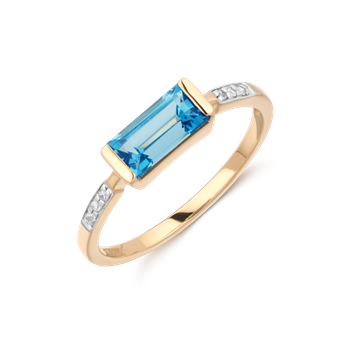 Guld ring, fra Støvring Design