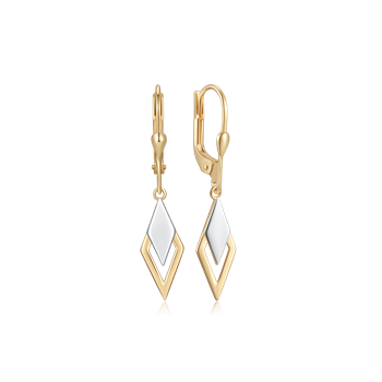 Guld ørehænger, fra Støvring Design