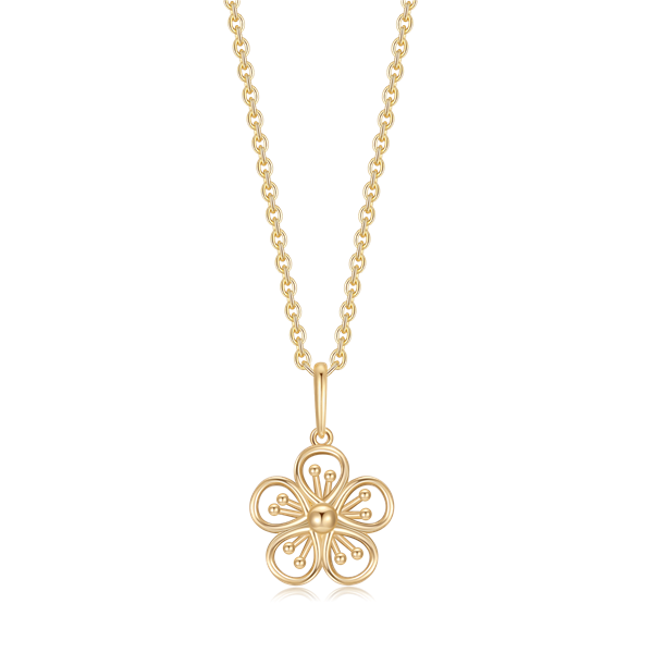 Guld halskæde, fra Støvring Design