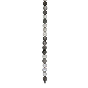 SHAPE Multi grå stenkæde 10mm, fra Siersbøl Shape