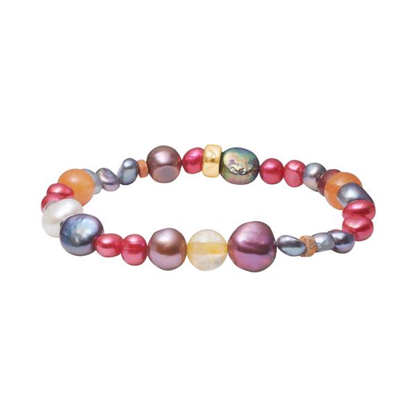 Apatit, Peridot, ametyst, amazonite, sol sten, fvkp. Hematit armbånd, fra Heinzendorff