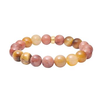 Tiger øje, jade, jasper armbånd, fra Heinzendorff