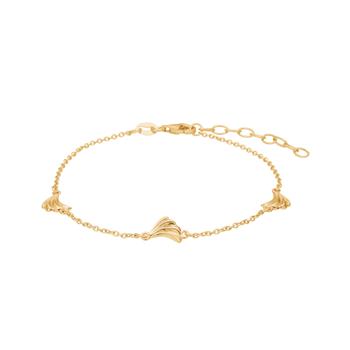 Forgyldt sølv armbånd PALMA52, fra Nordahl