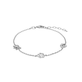 Rhd. sølv armbånd BLOSSOM52, fra Nordahl