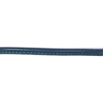 Læderarmbånd m/rosaforg. sølv lås farve42, fra Heinzendorff