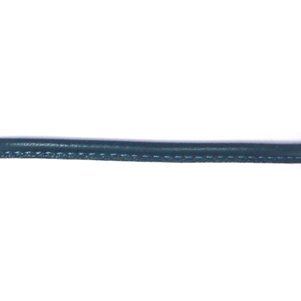 Læderarmbånd m/rosaforg. sølv lås farve42, fra Heinzendorff