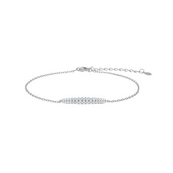 Rhodineret sølv armbånd RUNANOR, fra Joanli Nor