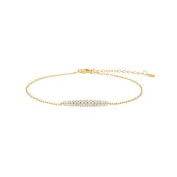 Forgyldt sølv armbånd RUNANOR, fra Joanli Nor