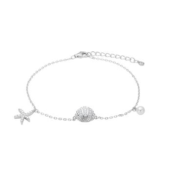 Rhodineret sølv armbånd SELINANOR, fra Joanli Nor