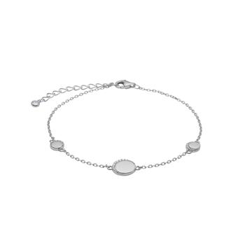 Rhodineret sølv armbånd SARANOR, fra Joanli Nor