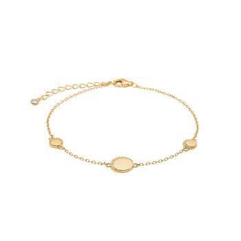 Forgyldt sølv armbånd SARANOR, fra Joanli Nor