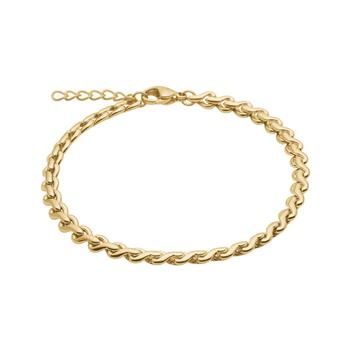 Armbånd stål IP gold SERENA, fra Nordahl