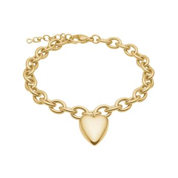 Armbånd stål IP gold ALBA, fra Nordahl