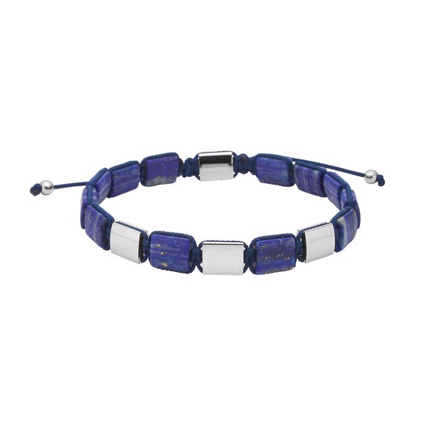 SON armbånd lapis og stål, fra Son of Noa