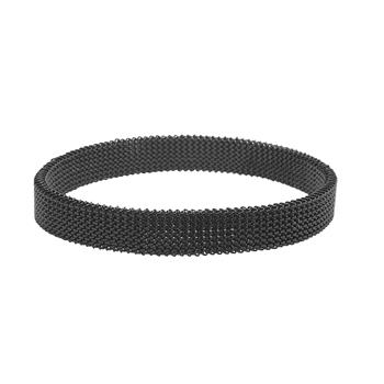 SON armbånd stål IP black 19cm, fra Son of Noa