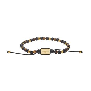 Son of Noa SON herre armbånd sort sten guld