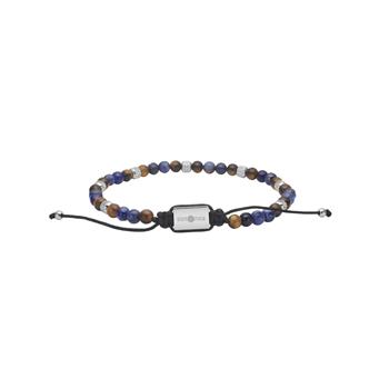 Son of Noa sodalit tigerøje armbånd mænd stål