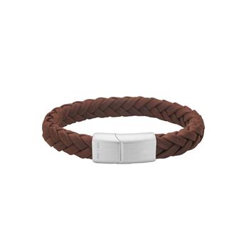 SON armbånd brun kalveskind 19cm, fra Son of Noa