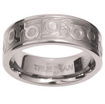 Tungsten herre ring, fra Bee