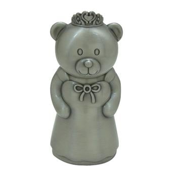 Fortinnet sparebøsse prinsesse-bamse, fra Noa Kids