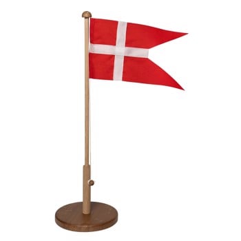 Træ, flagstand 39cm, fra Noa Kids