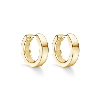 Sølvforgyldt creoler, fra Støvring Design