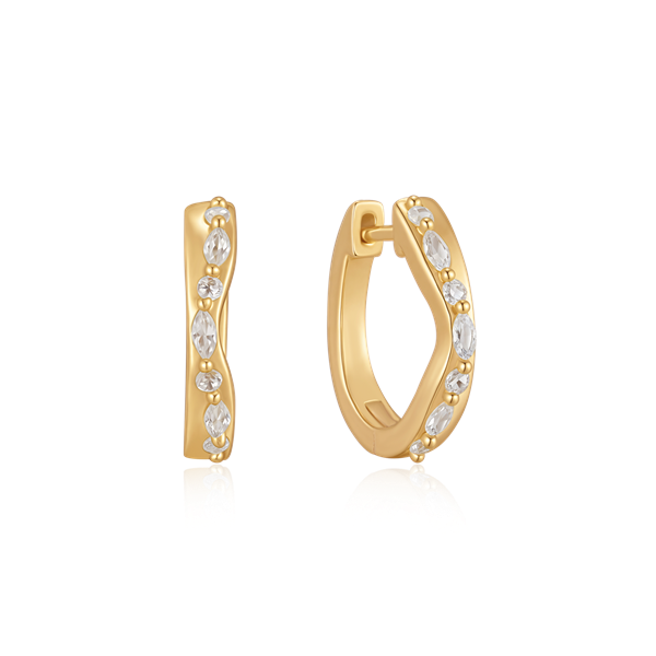 Sølvforgyldt ørestikker, fra Støvring Design