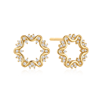 Sølvforgyldt ørestikker, fra Støvring Design