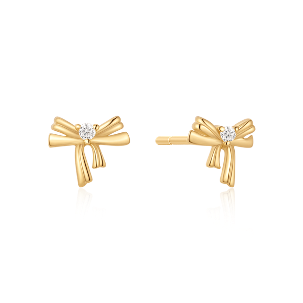 Sølvforgyldt ørestikker, fra Støvring Design