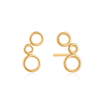 Sølvforgyldt ørestikker, fra Støvring Design