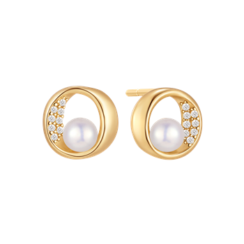 Sølvforgyldt ørestikker, fra Støvring Design