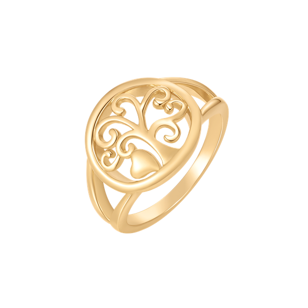 Sølvforgyldt ring, fra Støvring Design