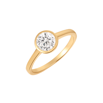 Sølvforgyldt ring, fra Støvring Design